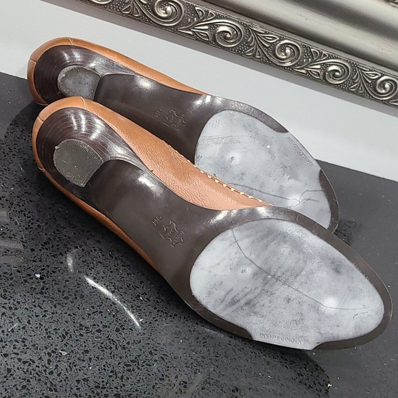 ANTONIO MELANI LEATHER SHOES SZ 9 - Picture 6 of 9